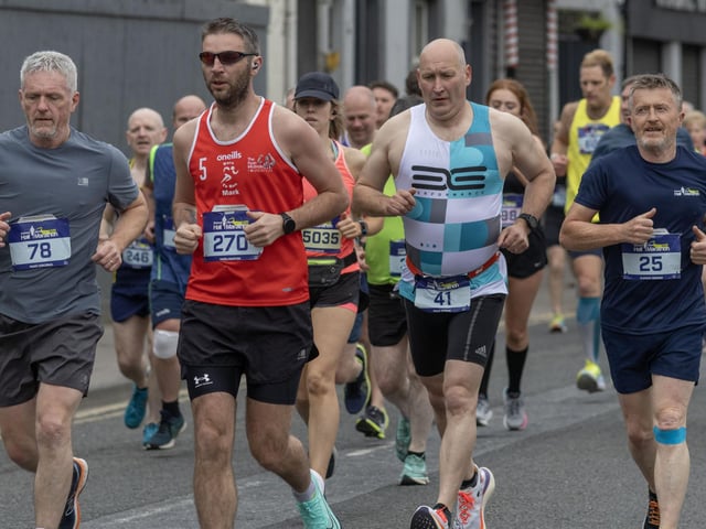 Paddy Corcoran, Mark Houston, Philip Browne and Clement Bonnar. (Photo: North West Newspix)