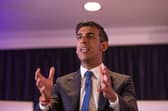 Rishi Sunak. (Photo by PAUL FAITH/AFP via Getty Images)