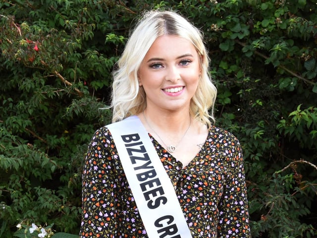 Abbie Robertson sponsored by Bizzy Bee's Creche & Pre- School.