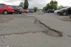 Potholes in Derry ( file picture)