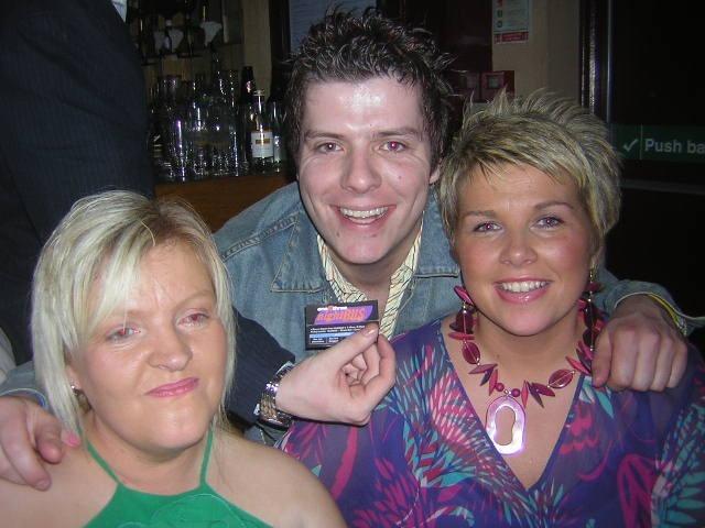 Enjoying a night out in Derry city centre and catching the Ulsterbus nightbus home back in April 2005.