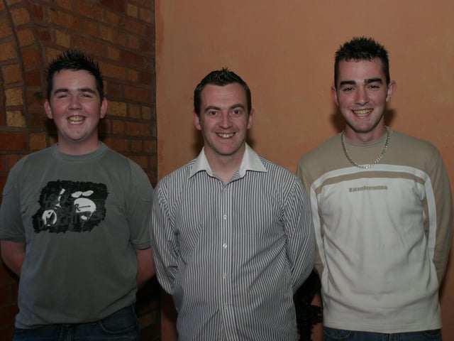 Party celebrations back in June 2004.