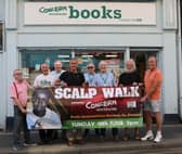 Group pictured at the launch of the Scalp Walk supporting Concertn Worldwide which takes place on Sunday June 18th at 2 p.m. Included from left, are Charlie Glenn, Laurence Hegarty, Tommy McDermott, Dr. Lee Casey, Brian Hegarty, Vincent Power, Mick Conway and Aidan McKinney.(Photo - Tom Heaney, nwpresspics)