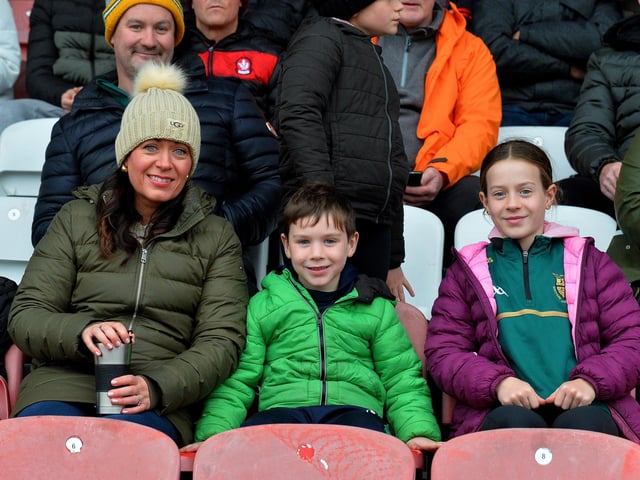 Fans at Celtic Park for the on Sunday afternoon. Photo: George Sweeney