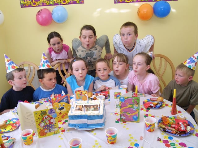 Party pictures from the Derry Journal archives in July 2003.