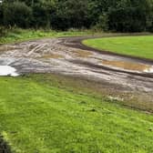 Concerns have been raised over drainage issues at the track.