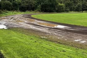Concerns have been raised over drainage issues at the track.