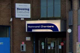 The Housing Executive offices at Richmond Chambers.