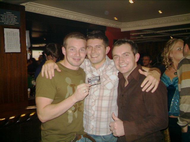 Revellers enjoying a night out in Sugar nightclub in late October, 2005.