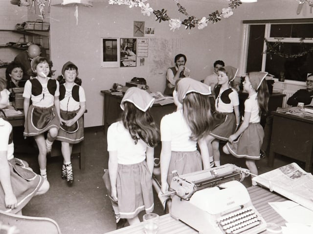 Photos from Derry and Donegal back in December 1984.