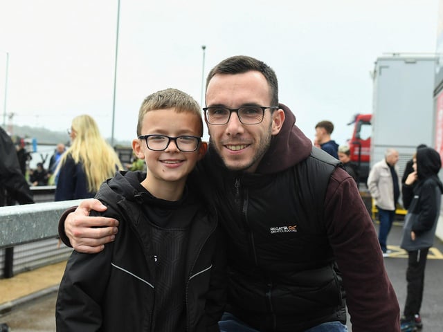 Fans in the Brandywell for Derry City’s game against Shelbourne. Photograph: George Sweeney