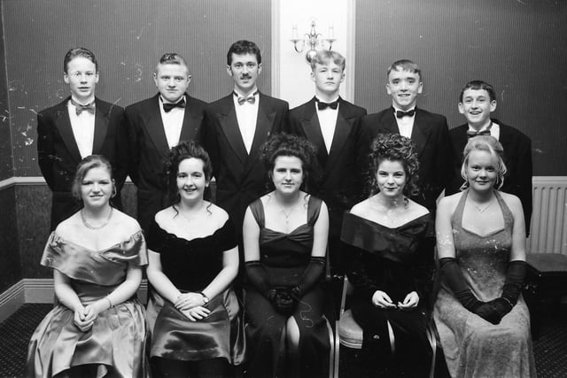 The Clondermot High School formal in February 1994