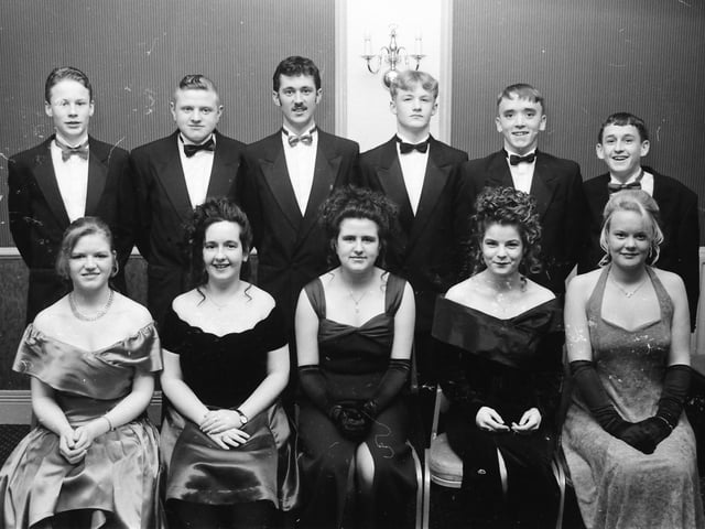 The Clondermot High School formal in February 1994