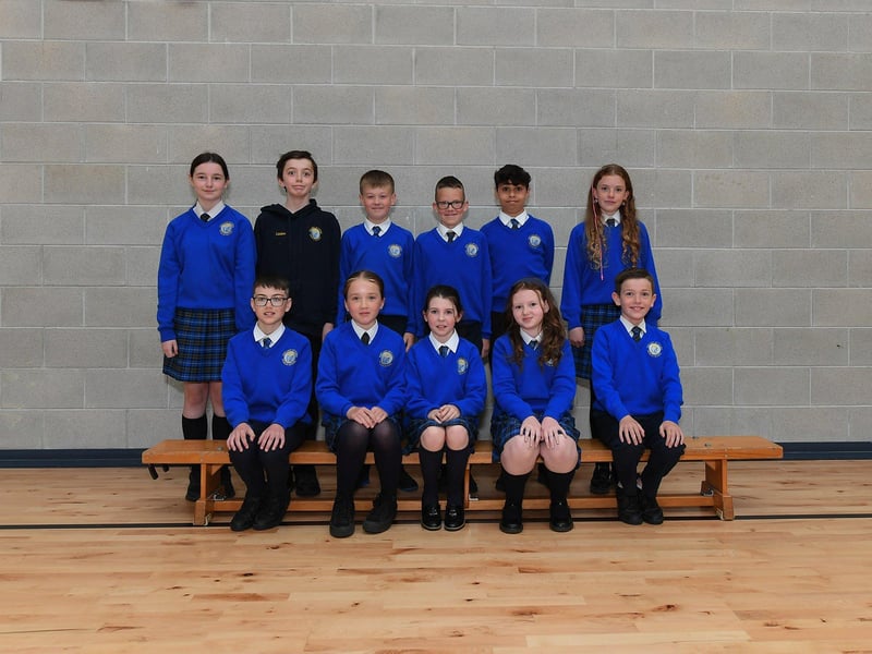 Mr O’Kane’s P7 class at Our Lady of Fatima Primary School.