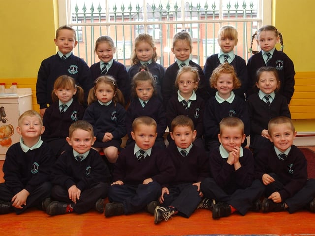 20 YEARS ON: Pictures of Derry children starting primary 1 in September 2003
