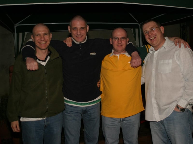 Jim Kelly party pics from 20 years ago.