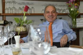 Claudio Antowucci proprietor of La Sosta Restaurant in Carlisle Road. Photo: George Sweeney