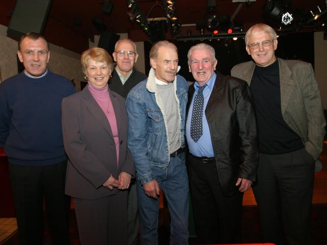 Pictures of Derry people partying in November 2003