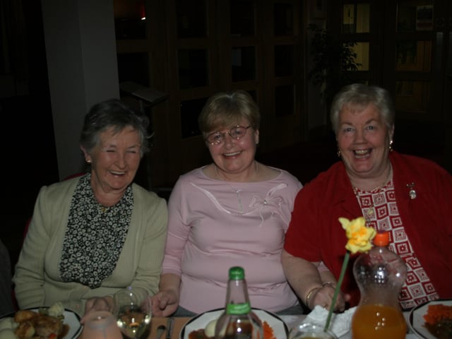 Parties and celebrations in March 2005: Rita McLaughlin.
