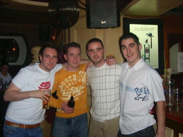 Out Last Night at Café Roc Earth, Derry November 2005.