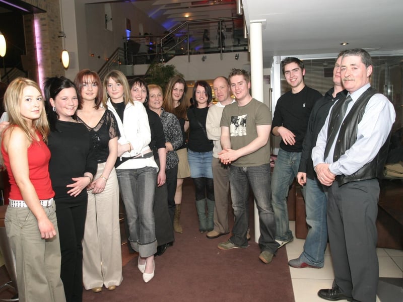 Celebrations at the Bridge House Bar in Claudy back in 2004.