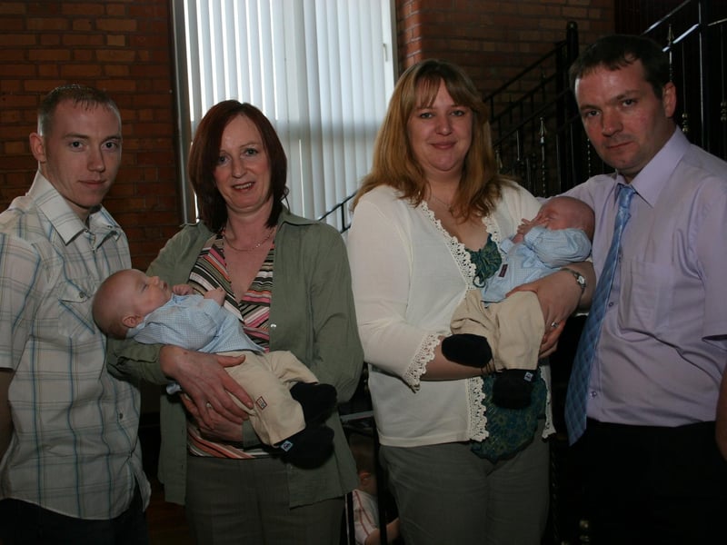 Parties and celebrations in Derry in April 2005.
