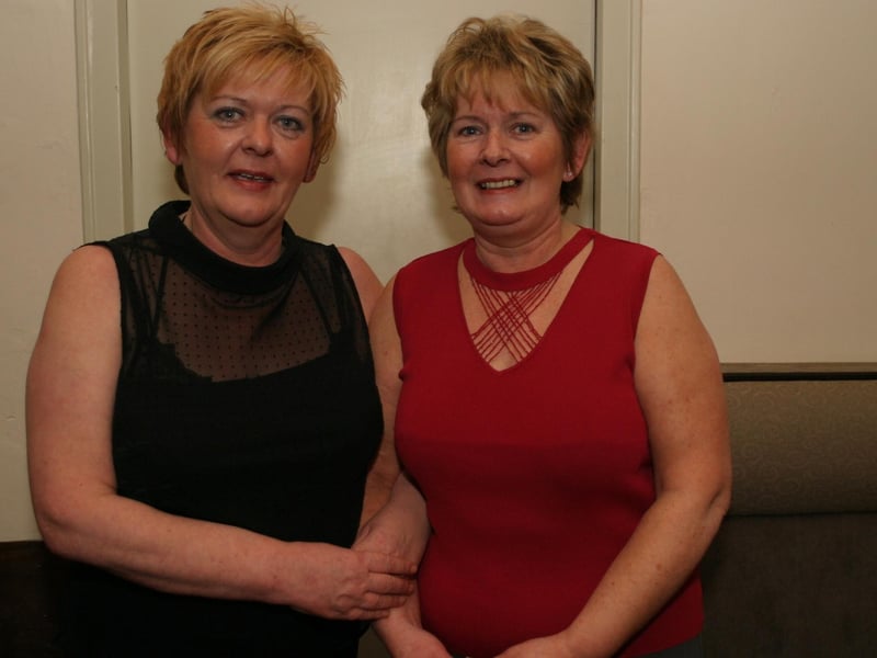 Party celebrations back in 2004: Cathy Doherty.