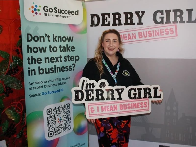 Derry Girls Mean Business.