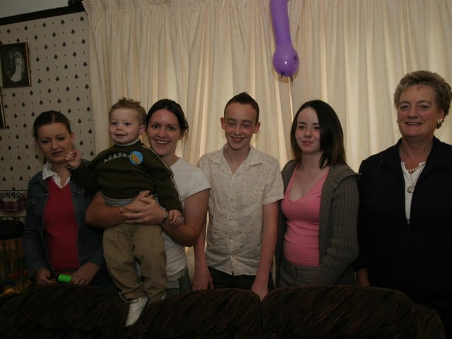 Parties and celebrations in September 2004: Ronan Armstrong.