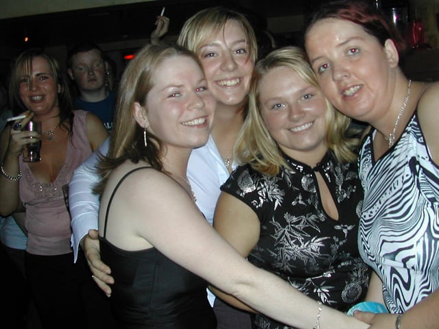 A night out in Earth Nightclub in September 2003