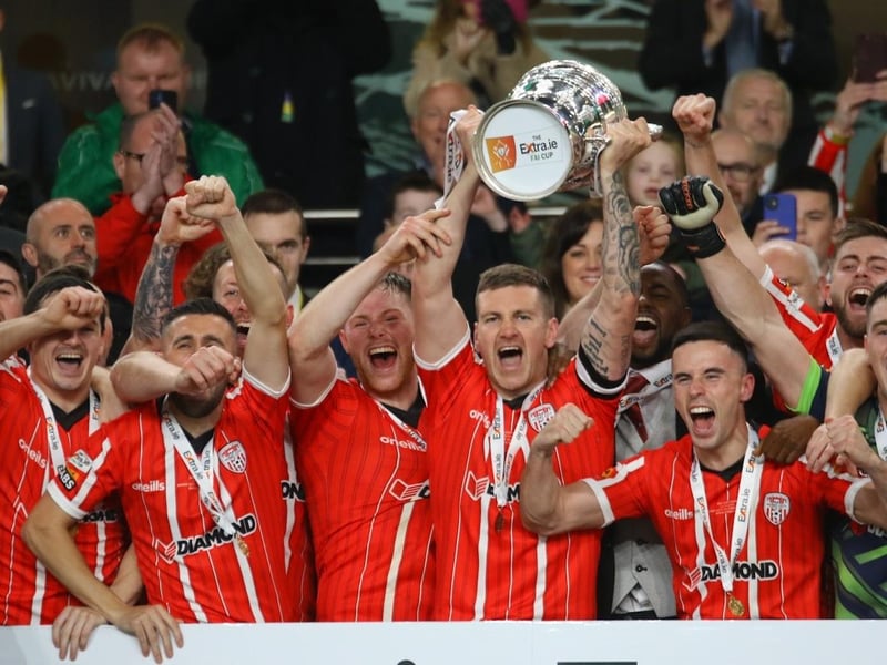 Derry City FC Home Shirt 2022. O'Neill's.
