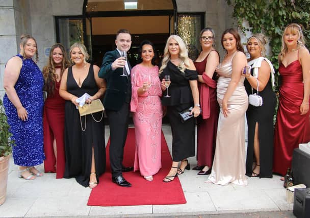 Group pictured at The Nurses Ball, Class of 2026 held in The Everglades Hotel. (Photo - Deirdre Heaney, nwpresspics)