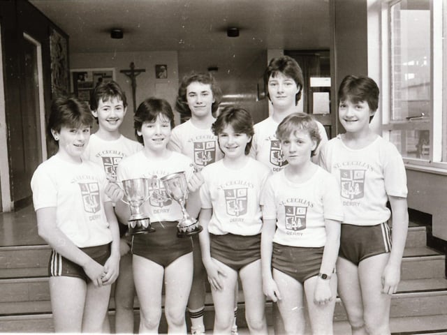 St Cecilia's Netball team.