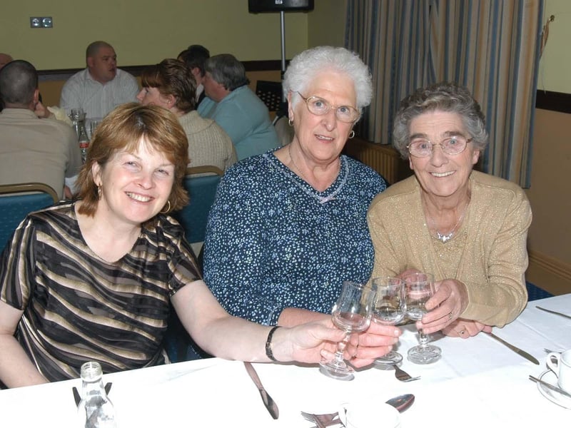 Bernie Connolly, Rebecca Parkhill and Norah Boyd.