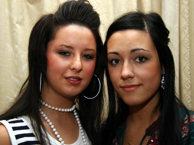 Emma celebrates her 18th birthday with best friend Jennifer 0003JML : Parties and celebrations March 2006: Emma Doherty.