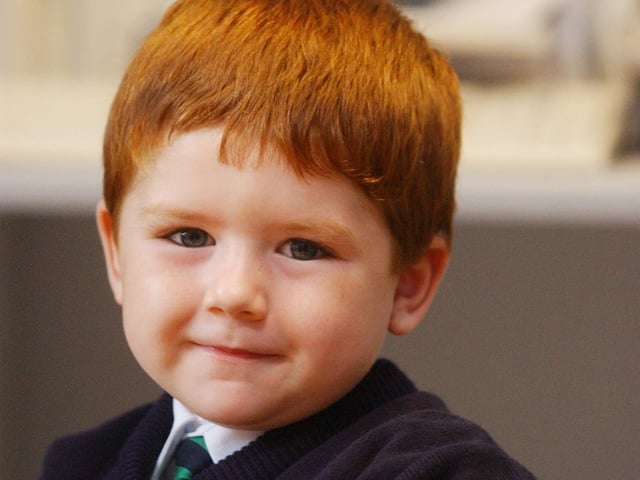 Callum McLaughlin. (3009PG34):20 years on: Young people across Derry and Donegal starting school in September 2003