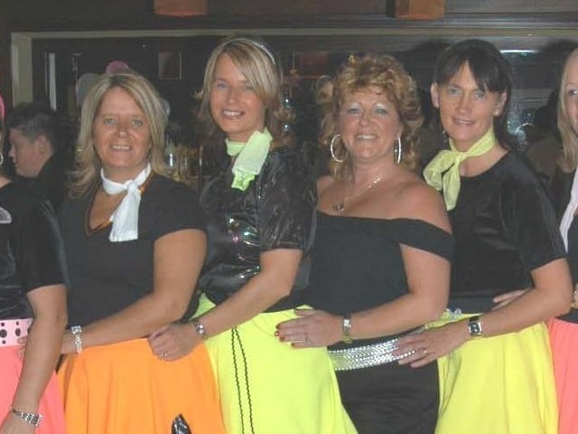 Sharon White's 'Grease' themed 40th birthday.