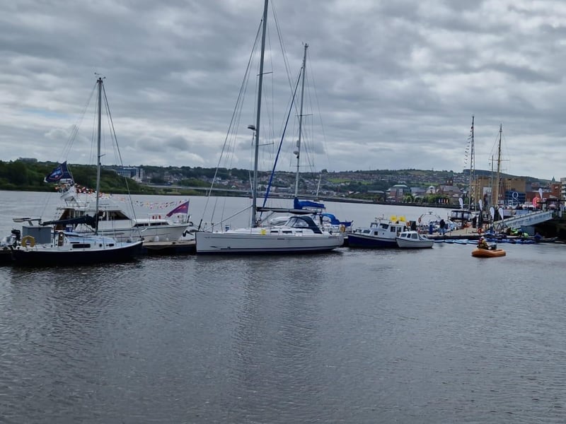 Scenes from the Foyle Maritime Festival on Friday afternoon.