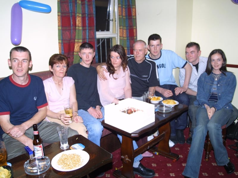 Derry people partying in September 2003