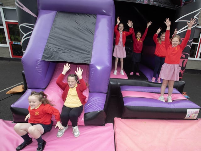 Steelstown Primary School End of Year Fun Day 2025.