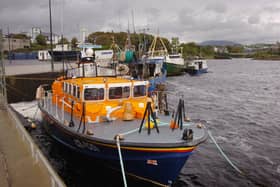 An RNLI rescue boat at Buncrana Harbour. File picture ( (1010PG43)