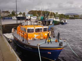 An RNLI rescue boat at Buncrana Harbour. File picture ( (1010PG43)