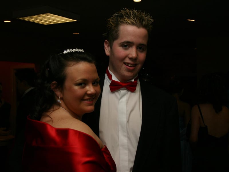 Pictured are students at the then recently opened Lisneal College in the Waterside as they gathered for their school formal back in March 2005.