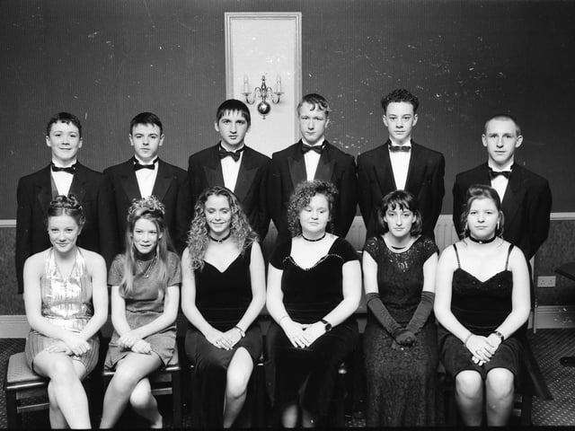 Attendees at the St. Brigid’s High School formal in February 1994