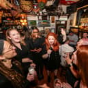City of Derry Choir International Festival: Gloreile (Dublin) performing in Peadar O’Donnell’s as part of the Choral Trail. © Lorcan Doherty