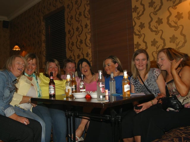 Party pictures from 2004. Marian Harkin