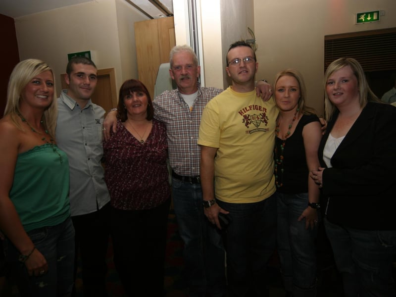 Lorraine Moore out for a party for her birthday.