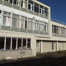 The Faughan Valley High School site in Derry.