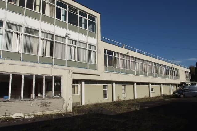 The Faughan Valley High School site in Derry.