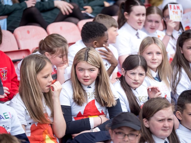 The annual Fan the Flame mass was celebrated recently in Celtic Park for pupils who recently made their confirmation.